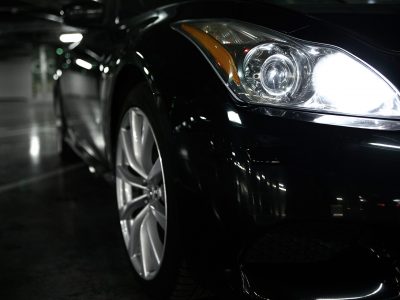 Photo of Infiniti G37 coupe at the parking Photo of Infiniti G37 coupe at the parking